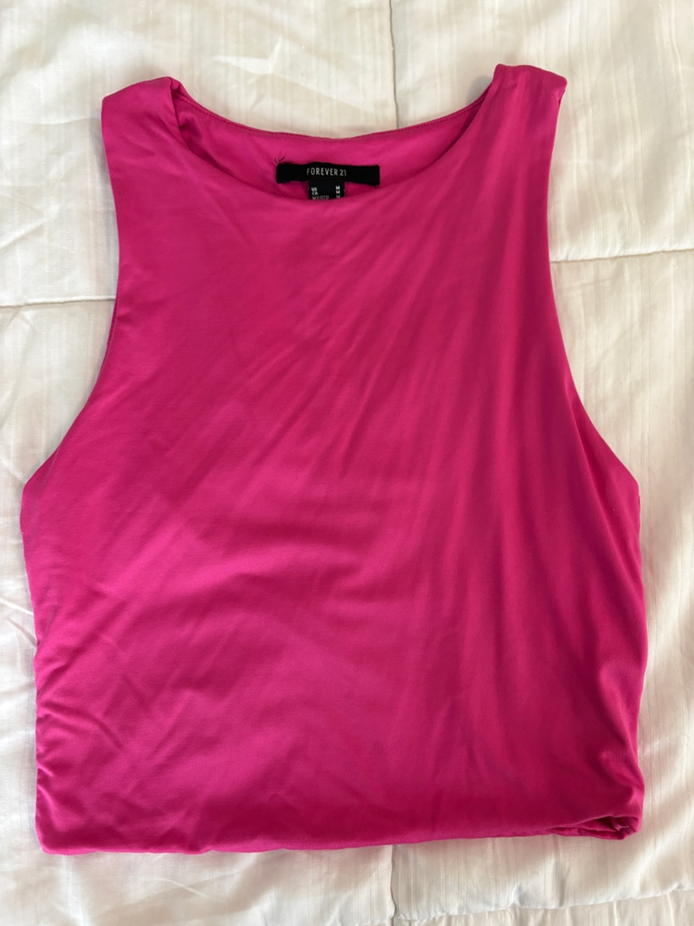 Forever 21 Hot Pink Tank Top